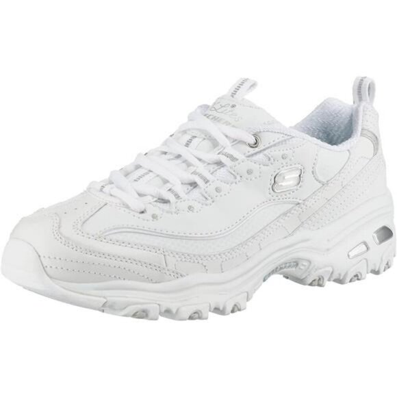 Skechers D'Lites Fresh Start Sneakers Women Memory Foam Lace Up Comfort Shoe - Picture 1 of 8